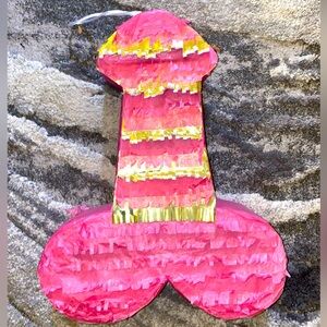 Hypnotized Pecker Pinata 20" Tall Pink Color Bachelor Bachelorette Party Favors